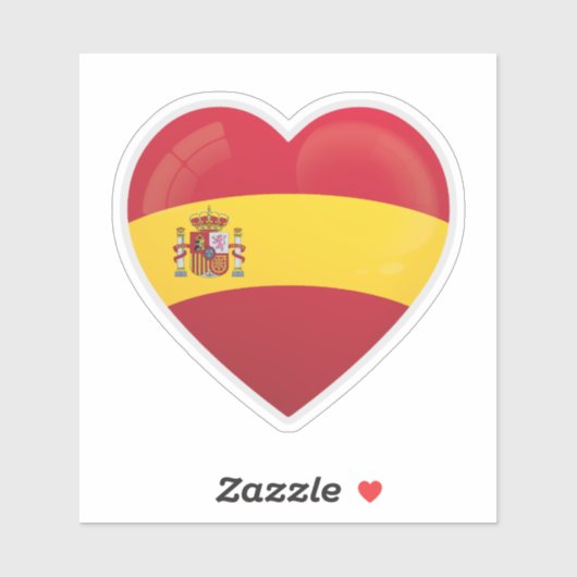 スペイン国旗 シール (シート)