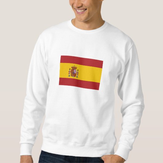 スペイン国旗 スウェットシャツ (正面)