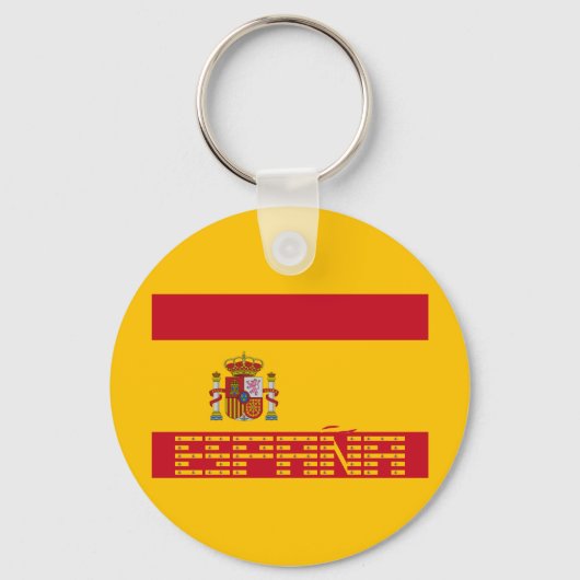 スペイン国旗/スペイン – バンデラ キーホルダー (正面)