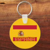 スペイン国旗/スペイン – バンデラ キーホルダー (正面)