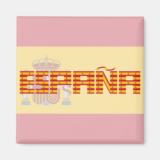 スペイン国旗/スペイン – バンデラ マグネット (正面)