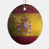 スペイン国旗 セラミックオーナメント (左)