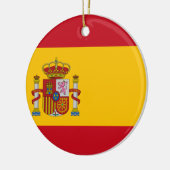 スペイン国旗 セラミックオーナメント (左)