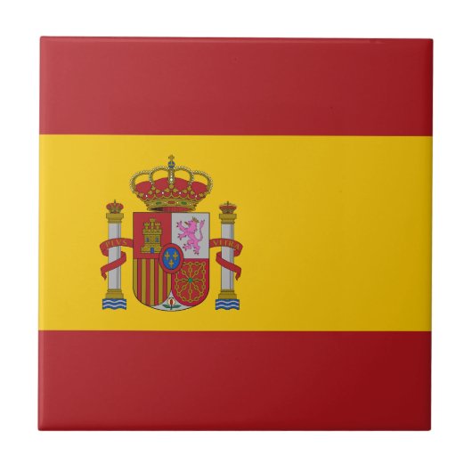 スペイン国旗 タイル (正面)