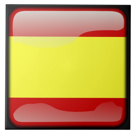 スペイン国旗 タイル (正面)