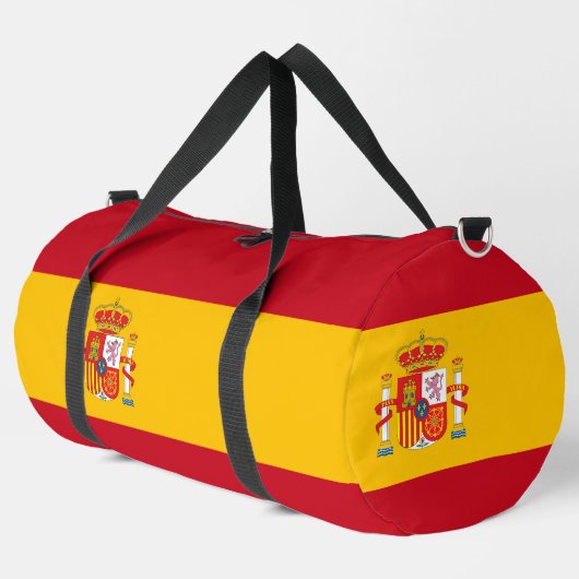 スペイン国旗 ダッフルバッグ (左コーナー)