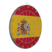 スペイン国旗 ダーツボード (正面左)