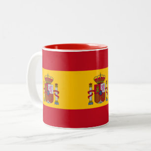 スペイン国旗 ツートーンマグカップ
