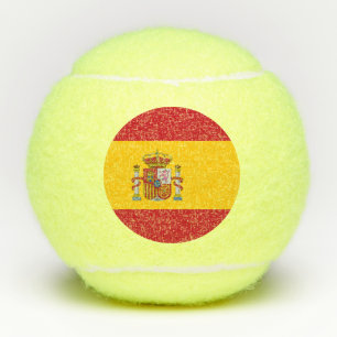 スペイン国旗 テニスボール