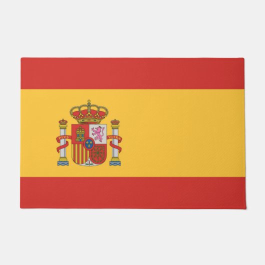スペイン国旗 ドアマット (正面)