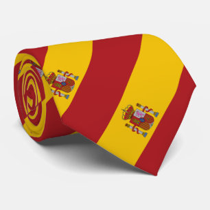 スペイン国旗 ネクタイ