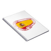 スペイン国旗 ノートブック (右側)