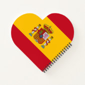 スペイン国旗 ノートブック (裏面)