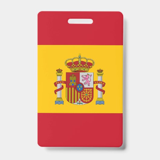 スペイン国旗 バッジ (正面)