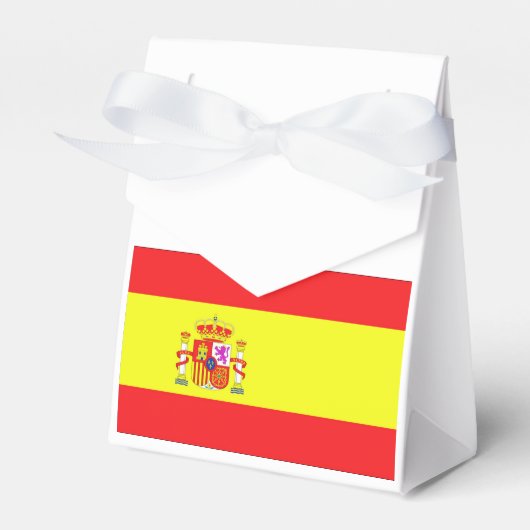 スペイン国旗 フェイバーボックス (正面サイド)