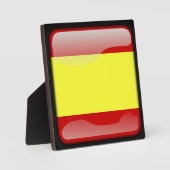 スペイン国旗 フォトプラーク (正面)