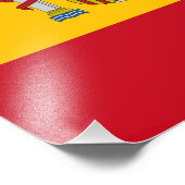 スペイン国旗 フォトプリント            (角)