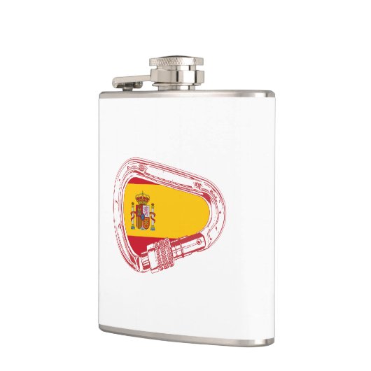 スペイン国旗 フラスク (左)