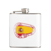 スペイン国旗 フラスク (正面)