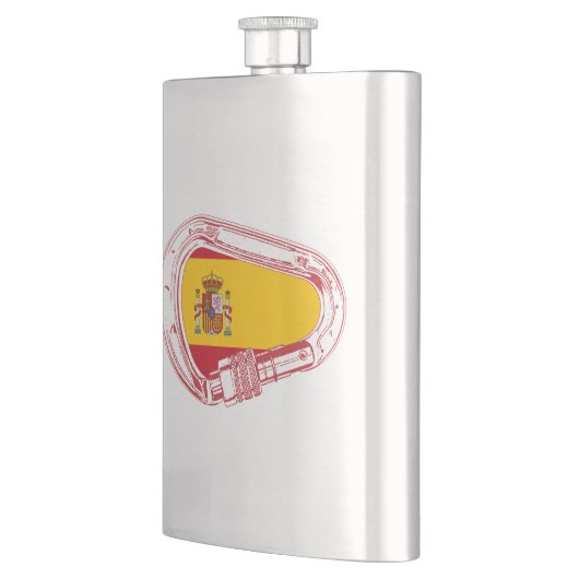 スペイン国旗 フラスク (左)