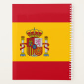 スペイン国旗 プランナー手帳 (裏面)