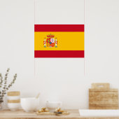 スペイン国旗 ポスター (キッチン)