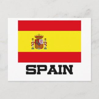 スペイン国旗 ポストカード