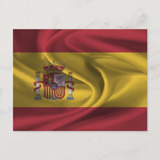 スペイン国旗 ポストカード (正面)