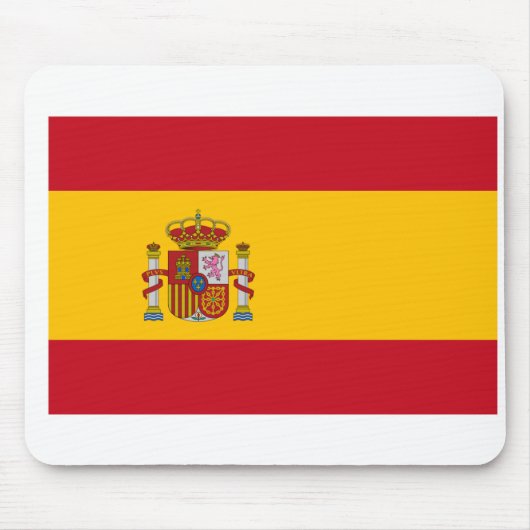 スペイン国旗 マウスパッド (正面)