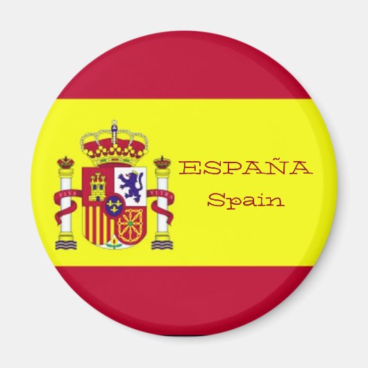 スペイン国旗 マグネット (正面)