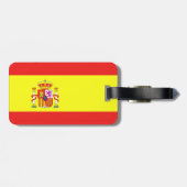 スペイン国旗 ラゲッジタグ (裏面横)