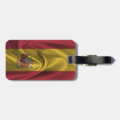 スペイン国旗 ラゲッジタグ (裏面横)