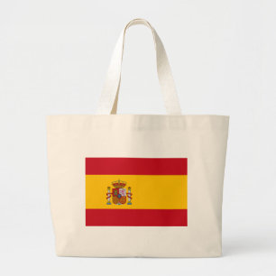 スペイン国旗 ラージトートバッグ