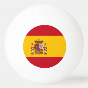 スペイン国旗 卓球ボール