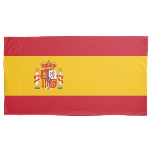 スペイン国旗 枕カバー (正面)