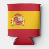 スペイン国旗 缶クーラー (正面)