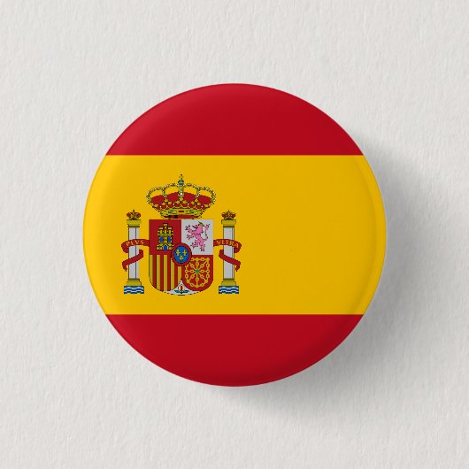 スペイン国旗 缶バッジ (正面)