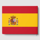スペイン国旗 – Bandera de Espana ゲストブック (裏面)