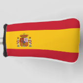 スペイン国旗 – Bandera de Espana ゴルフヘッドカバー (正面)