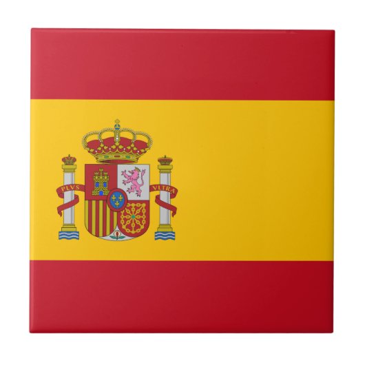 スペイン国旗 – Bandera de Espana タイル (正面)