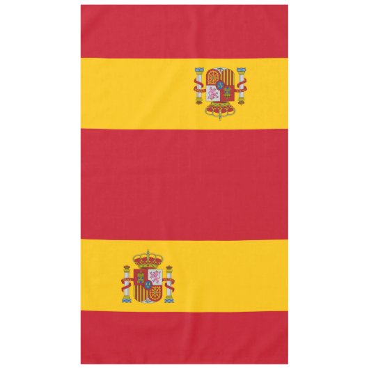 スペイン国旗 – Bandera de Espana テーブルクロス (正面)