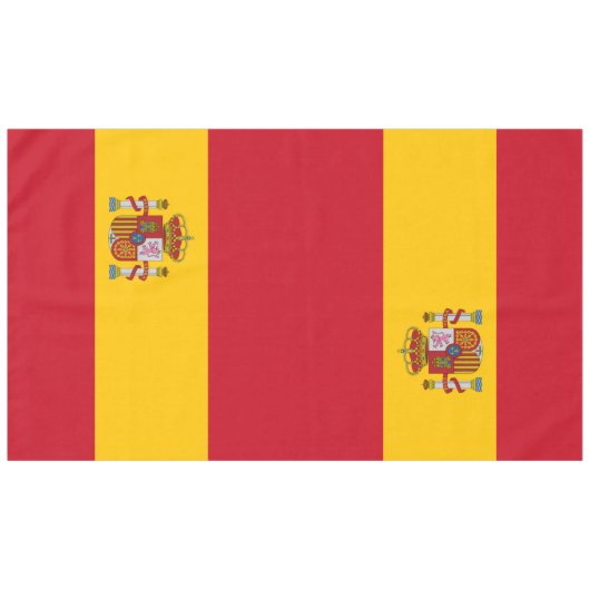スペイン国旗 – Bandera de Espana テーブルクロス (正面(横))