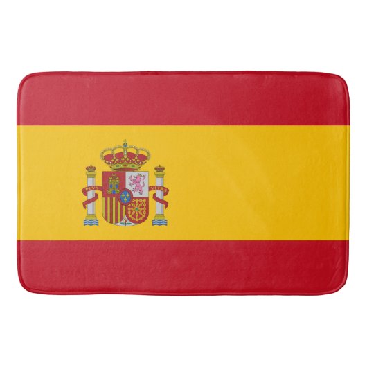スペイン国旗 – Bandera de Espana バスマット (正面)