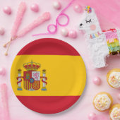 スペイン国旗 – Bandera de Espana ペーパープレート (パーティー)