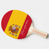 スペイン国旗 – Bandera de Espana 卓球ラケット (横)