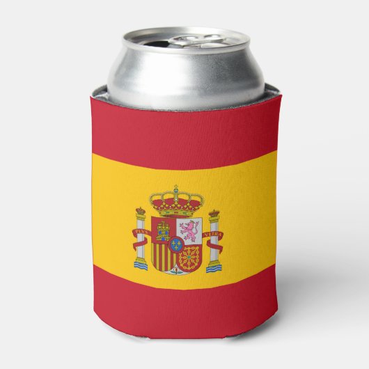 スペイン国旗 – Bandera de Espana 缶クーラー (缶正面)