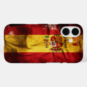 スペイン国旗 Case-Mate iPhoneケース (裏面 (横))