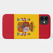 スペイン国旗 Case-Mate iPhoneケース (裏面(横))