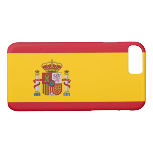 スペイン国旗 Case-Mate iPhoneケース (裏面(横))