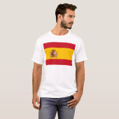 スペイン国旗 Tシャツ (正面フル)